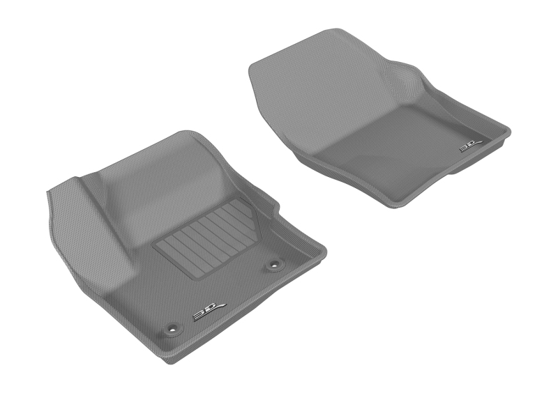 Lincoln MKC Floor Mats - Front - 3D MAXpider - Kagu - Gray - `15-`16